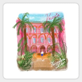 Valencia Postcard Magnet
